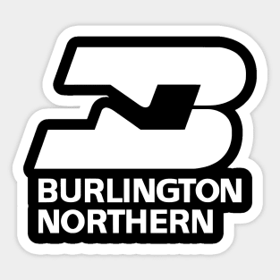 Burlington Northern Railroad Sticker